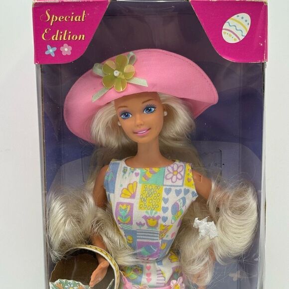 Mattel Vintage 1997 Easter Style Barbie In Box - Picture 12 of 12